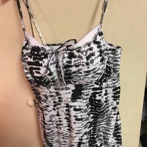 Double tank with built in bra